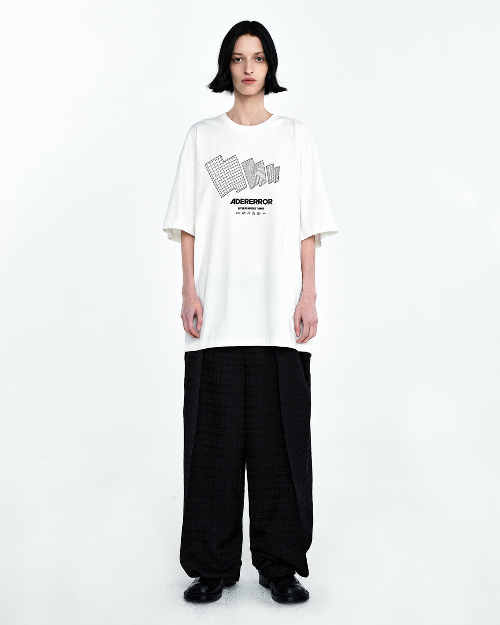 Ader Error - TTS t-shirt (White) product image 3 | TRAB K-Fashion Australia