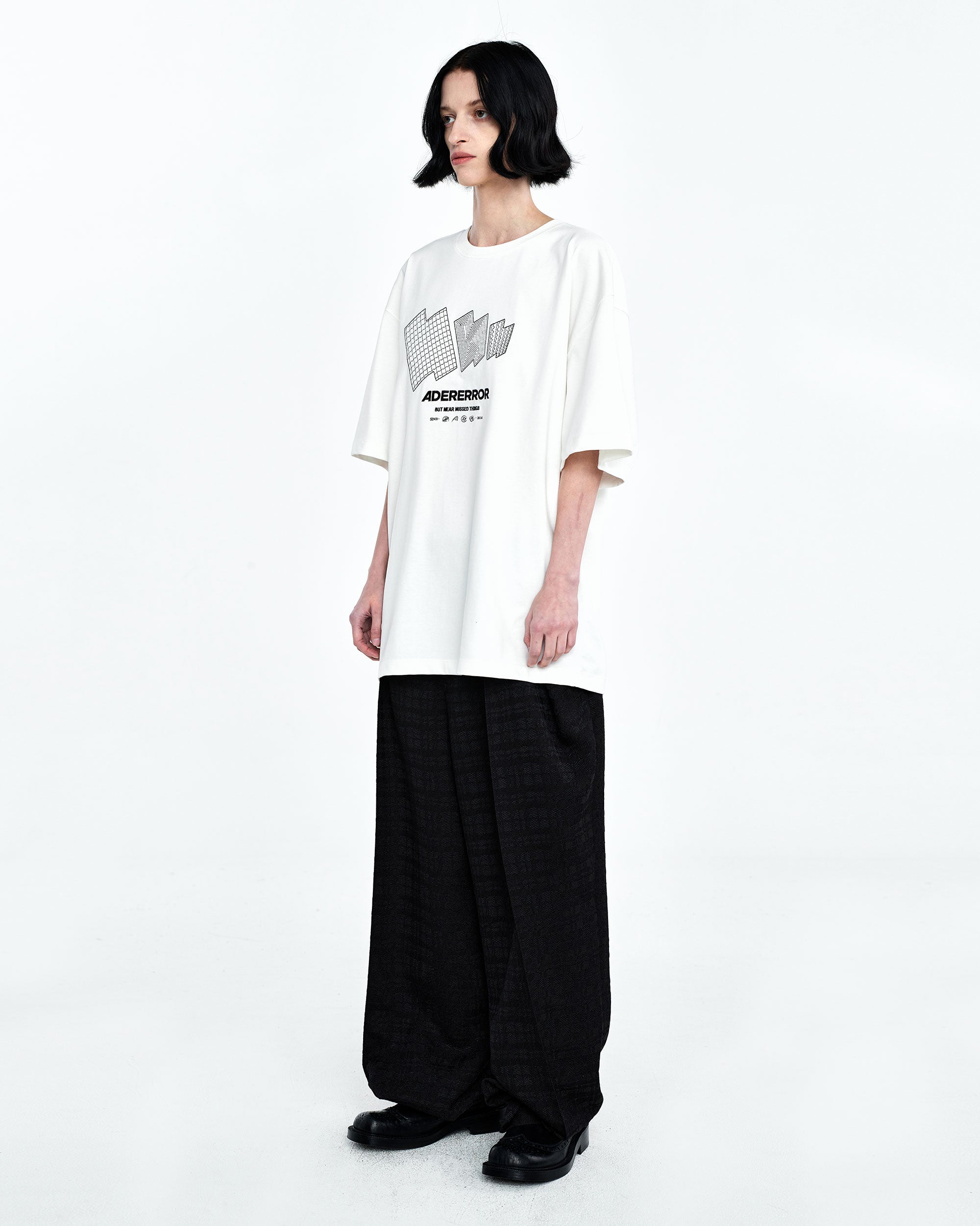 Ader Error - TTS t-shirt (White) product image 4 | TRAB K-Fashion Australia