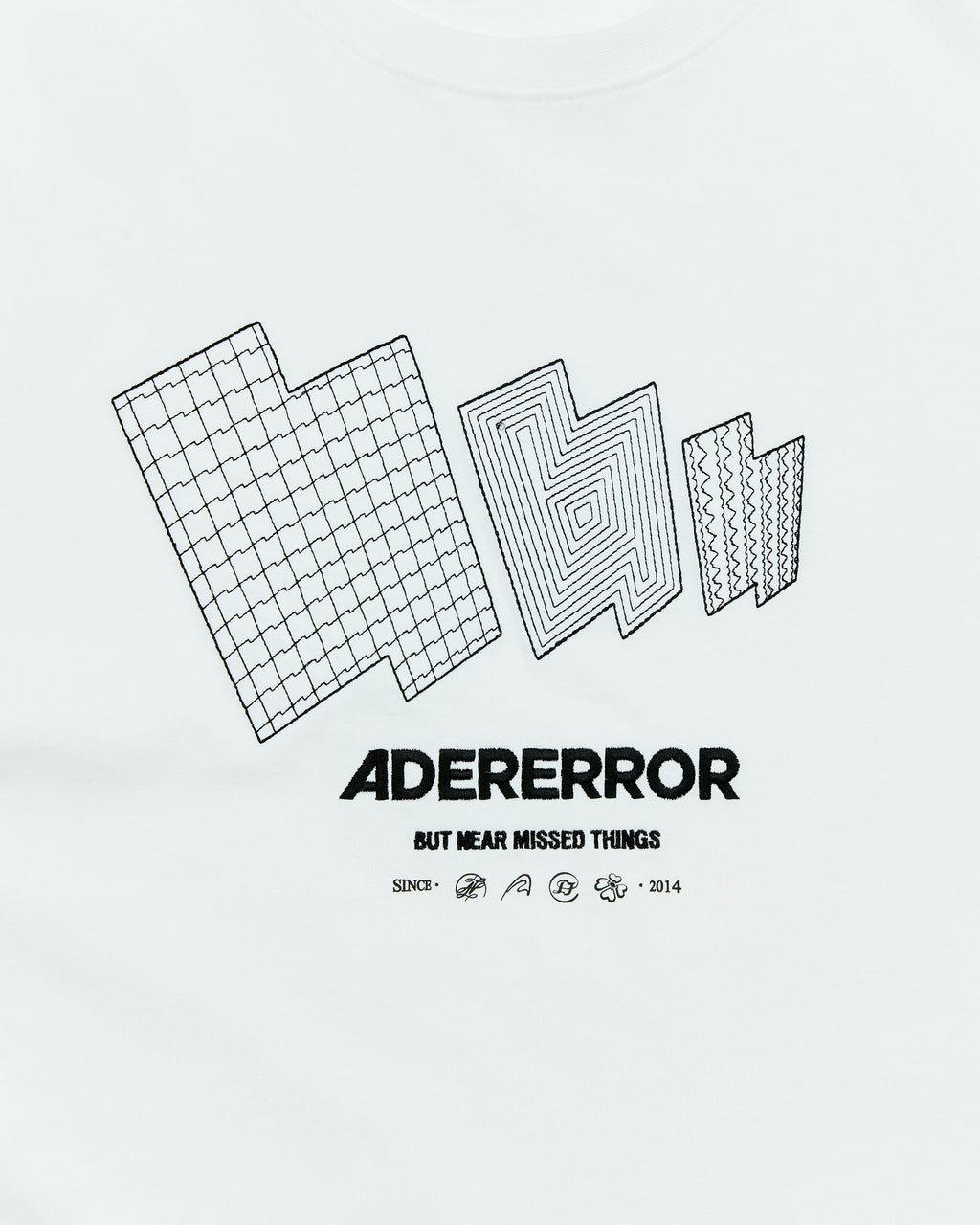 Ader Error - TTS t-shirt (White) product image 6 | TRAB K-Fashion Australia