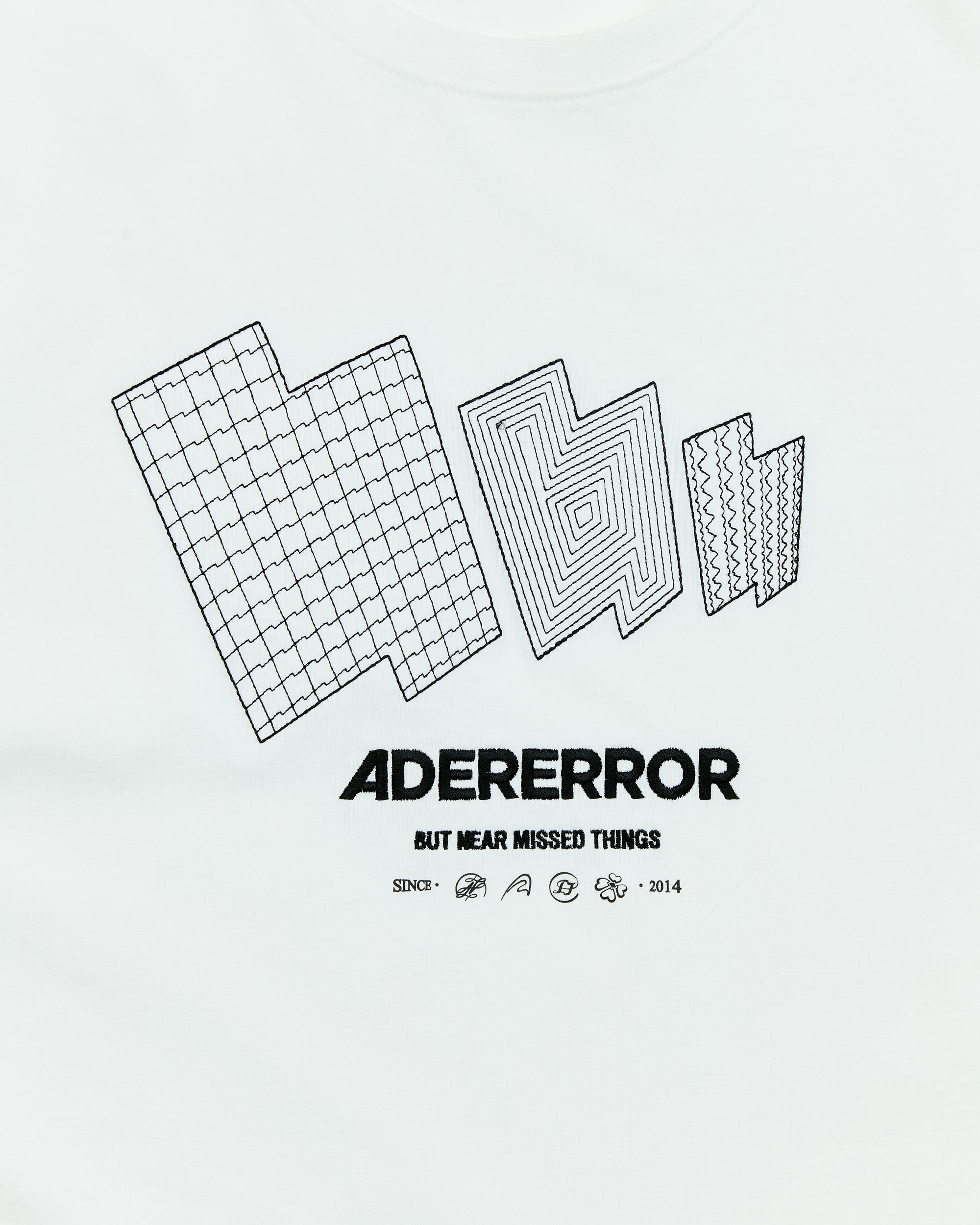 Ader Error - TTS t-shirt (White) product image 6 | TRAB K-Fashion Australia
