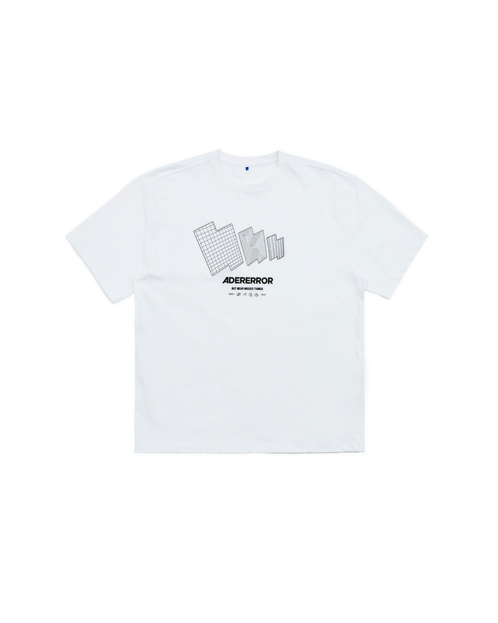 Ader Error - TTS t-shirt (White) product image 8 | TRAB K-Fashion Australia