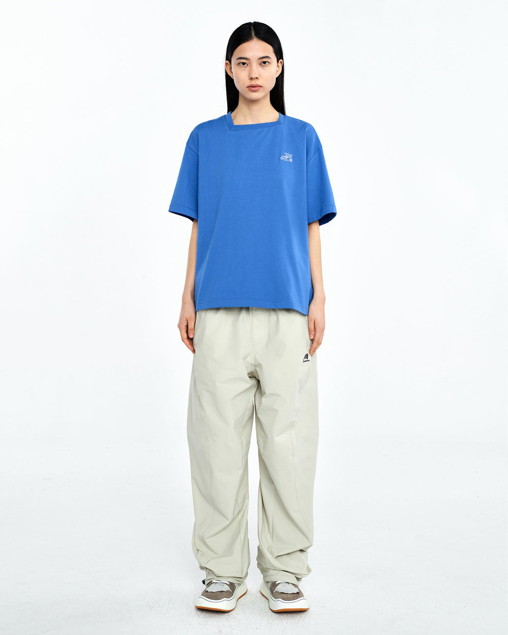 Ader Error - Dancy logo t-shirt (Z-Blue) product image 3 | TRAB K-Fashion Australia