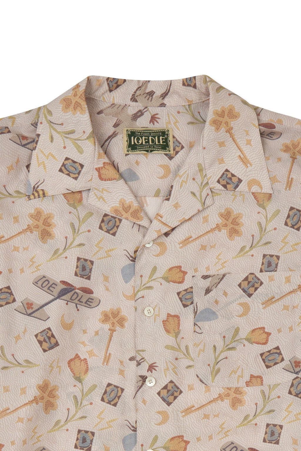 Ioedle - Garden Of Science Short Sleeve Shirt (Brown) product image 5 | TRAB K-Fashion Australia