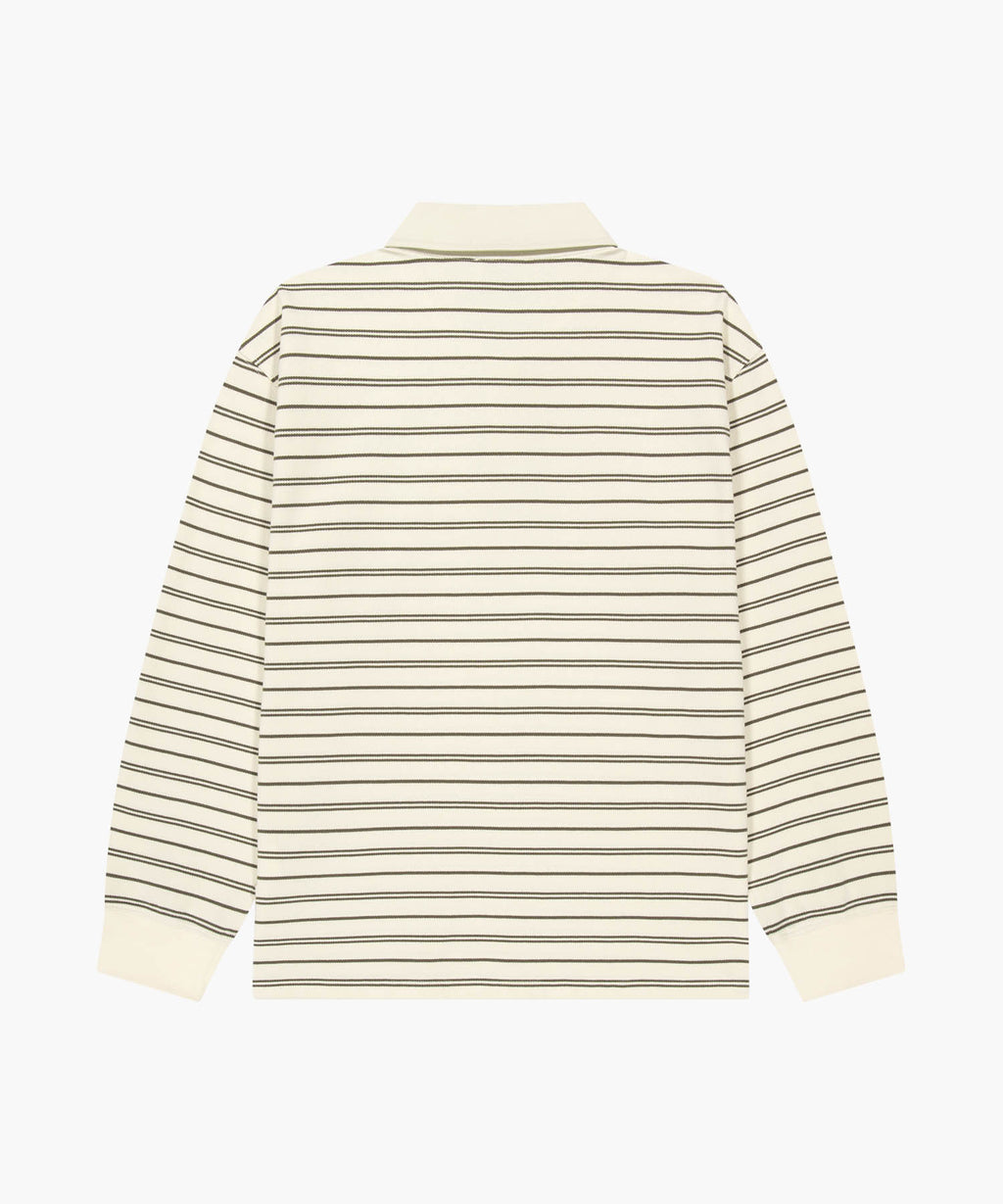 Marithe & Francois Girbaud - Stripe Pique Long Sleeve Tee (Ivory) product image 7 | TRAB K-Fashion Australia