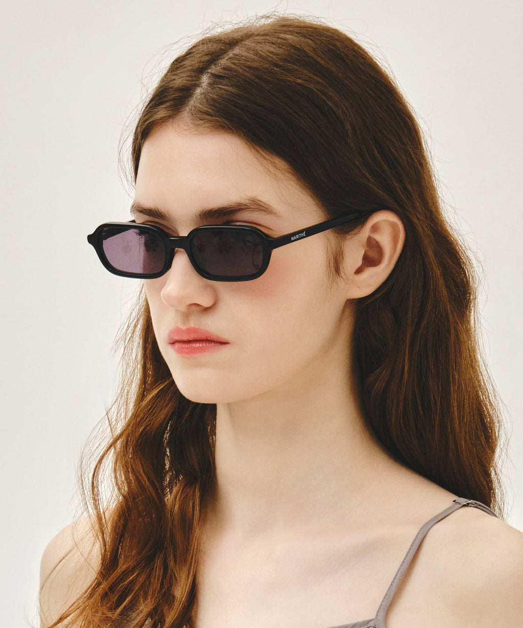 Marithe & Francois Girbaud - Square Sunglasses (Black) product image 7 | TRAB K-Fashion Australia