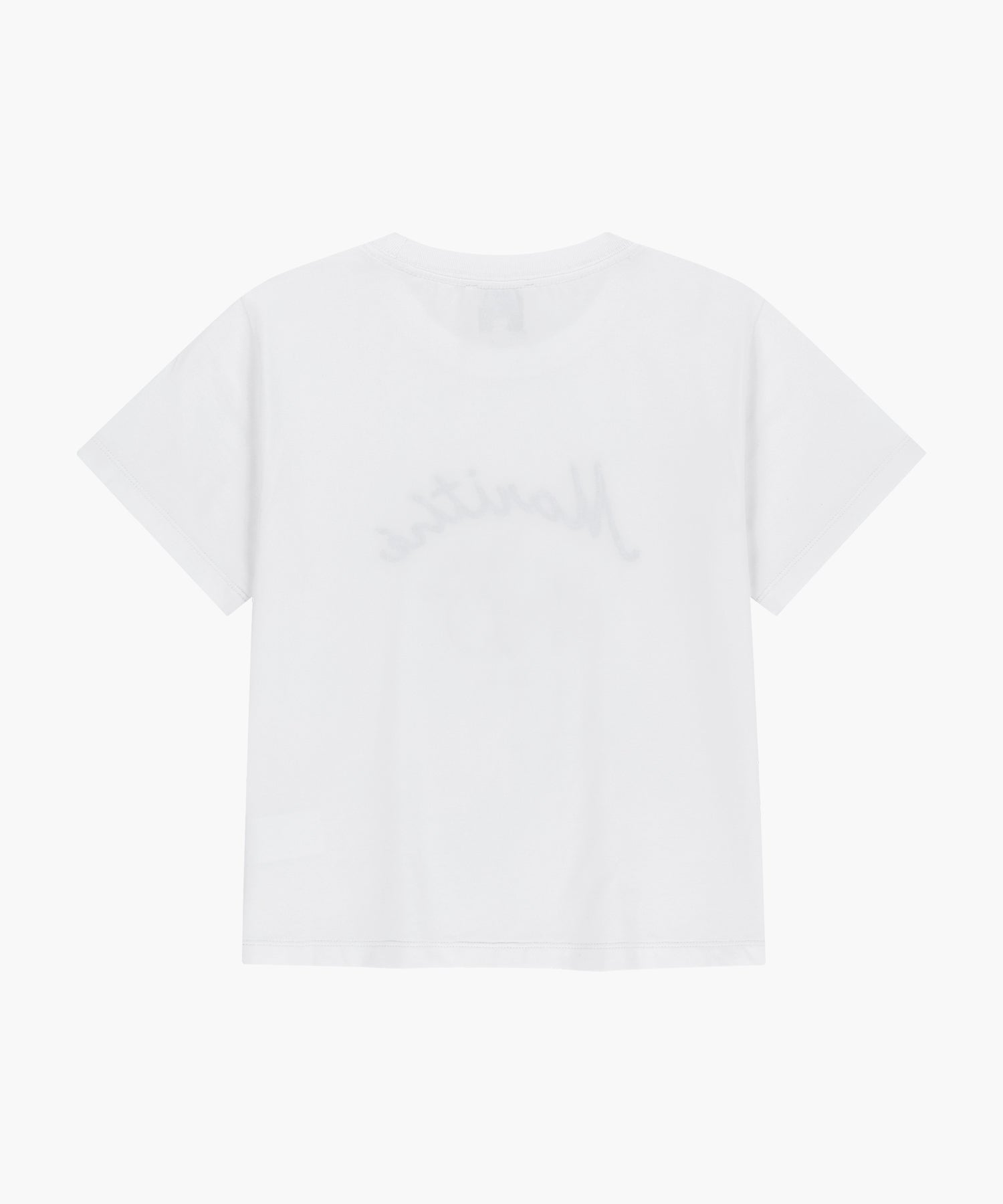 Marithe & Francois Girbaud - Lemon Graphic Slim Crop Tee (White) product image 7 | TRAB K-Fashion Australia