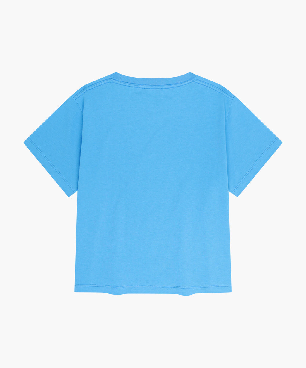 Marithe & Francois Girbaud - French Graphic Crop Tee (Blue) product image 7 | TRAB K-Fashion Australia