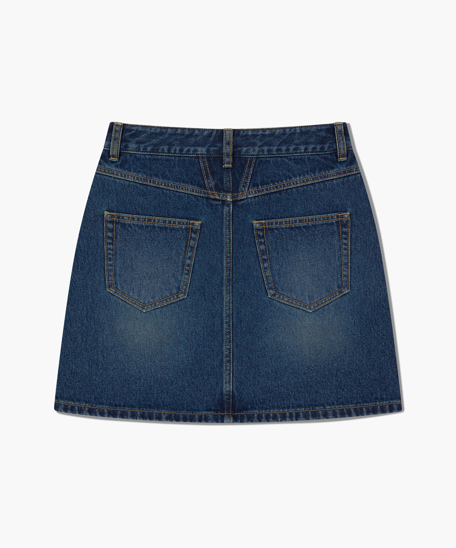 Marithe & Francois Girbaud - Denim Mini Skirt (Dark Blue) product image 7 | TRAB K-Fashion Australia