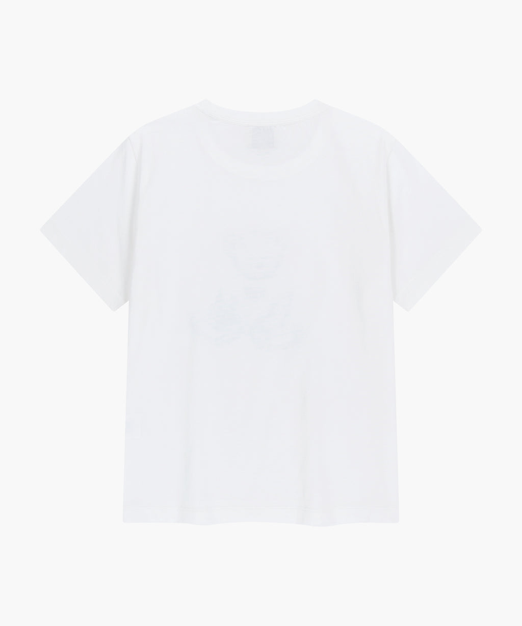 Marithe & Francois Girbaud - Doodle Bear Tee (White) product image 7 | TRAB K-Fashion Australia