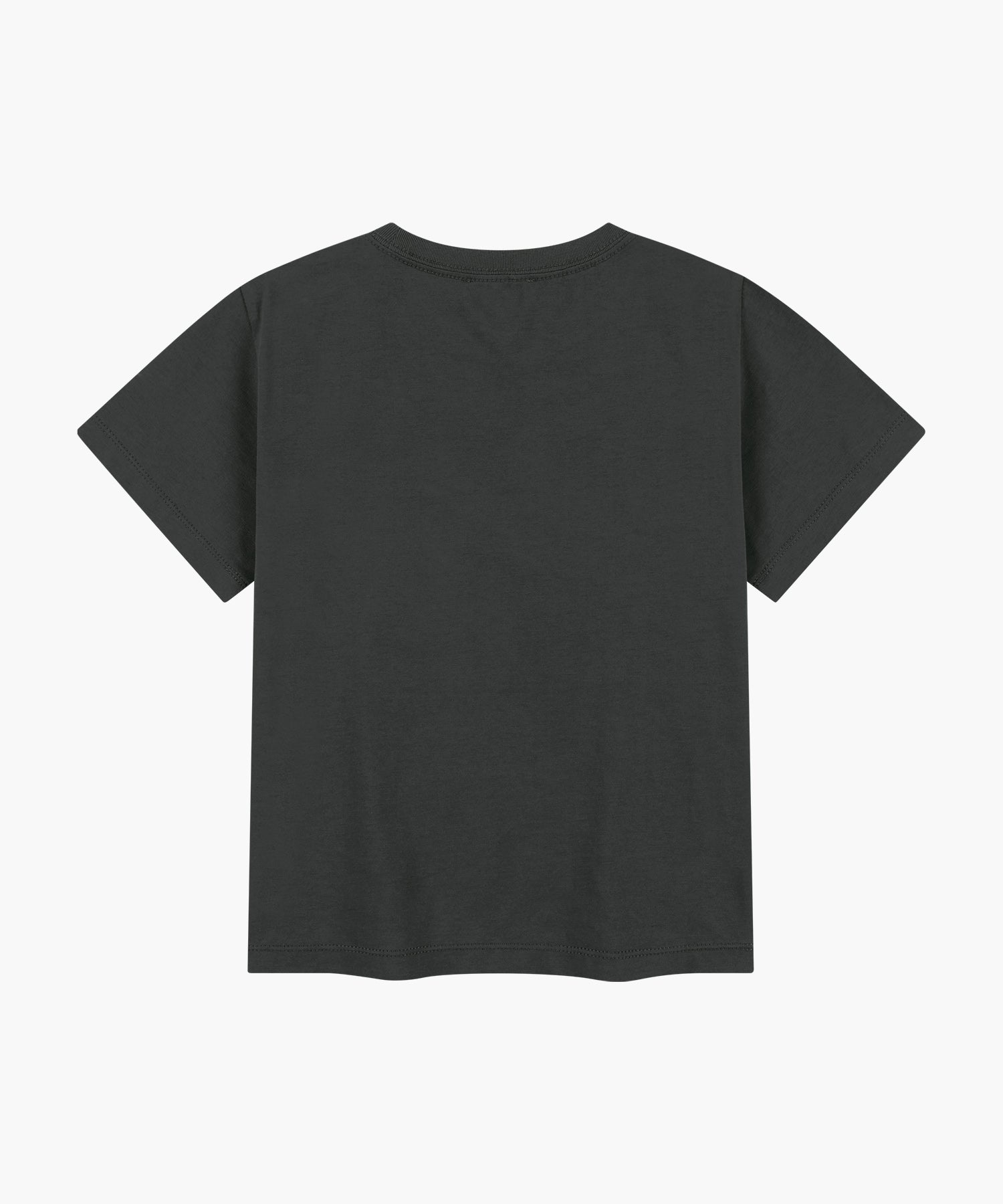 Marithe & Francois Girbaud - Antique Classic Logo Slim Crop Tee (Charcoal) product image 7 | TRAB K-Fashion Australia