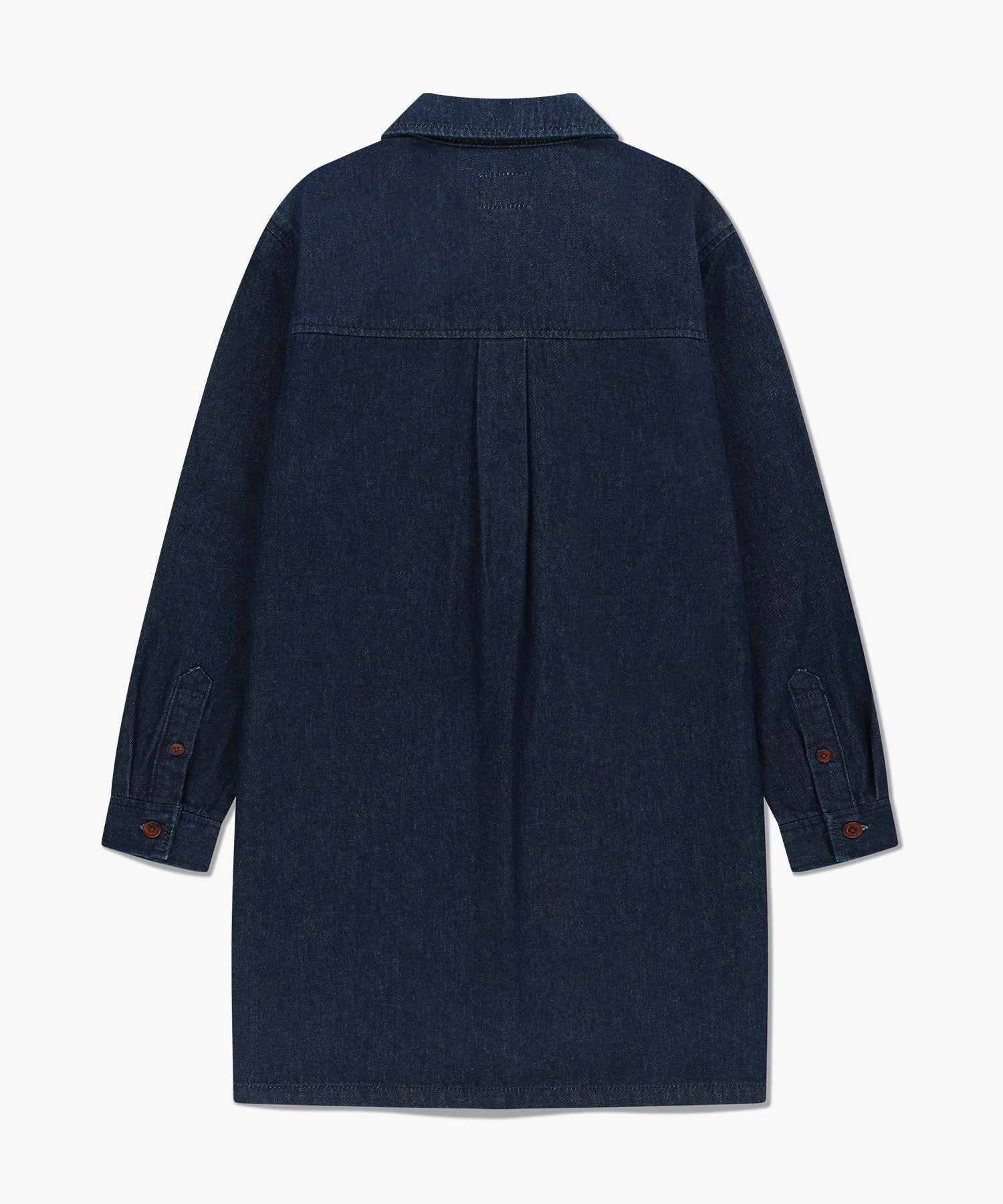 Marithe & Francois Girbaud - Denim Long Sleeve Dress (Dark Blue) product image 7 | TRAB K-Fashion Australia