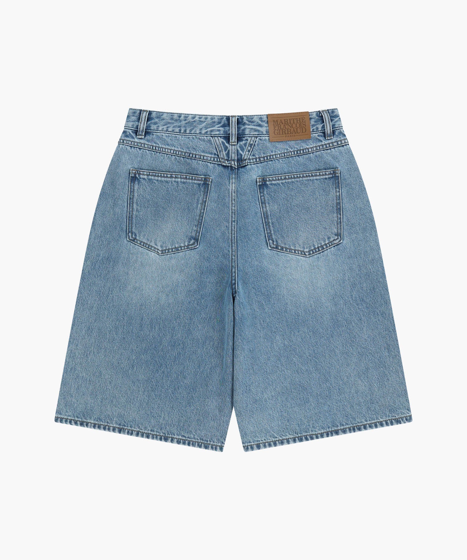Marithe & Francois Girbaud - Bermuda Denim Pants (Light Blue) product image 7 | TRAB K-Fashion Australia