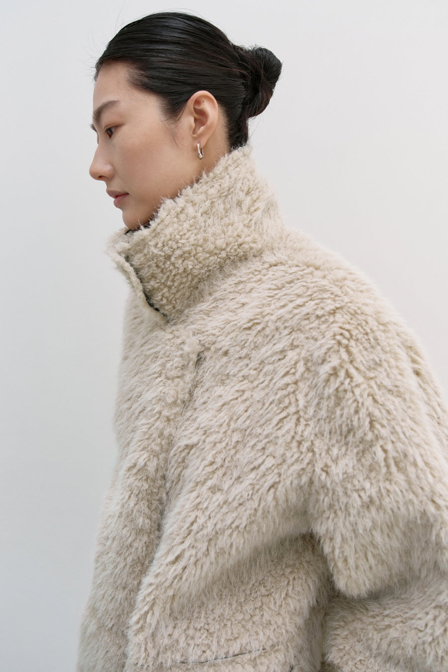 Insilence - Reversible Fur Mustang (Cream Brown) product image 8 | TRAB K-Fashion Australia