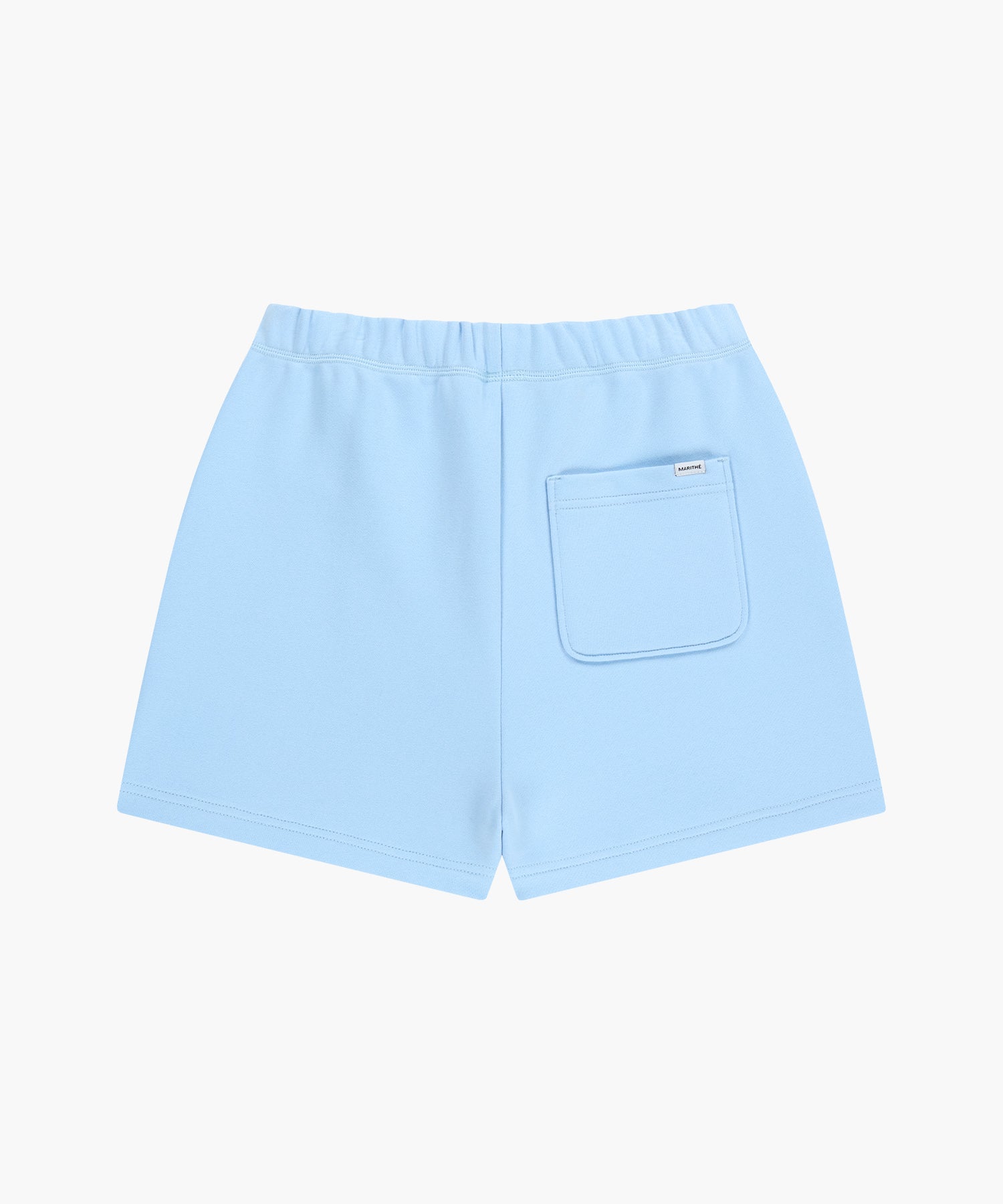 Marithe & Francois Girbaud - Regular Logo Sweat Shorts (Ice Blue) product image 7 | TRAB K-Fashion Australia