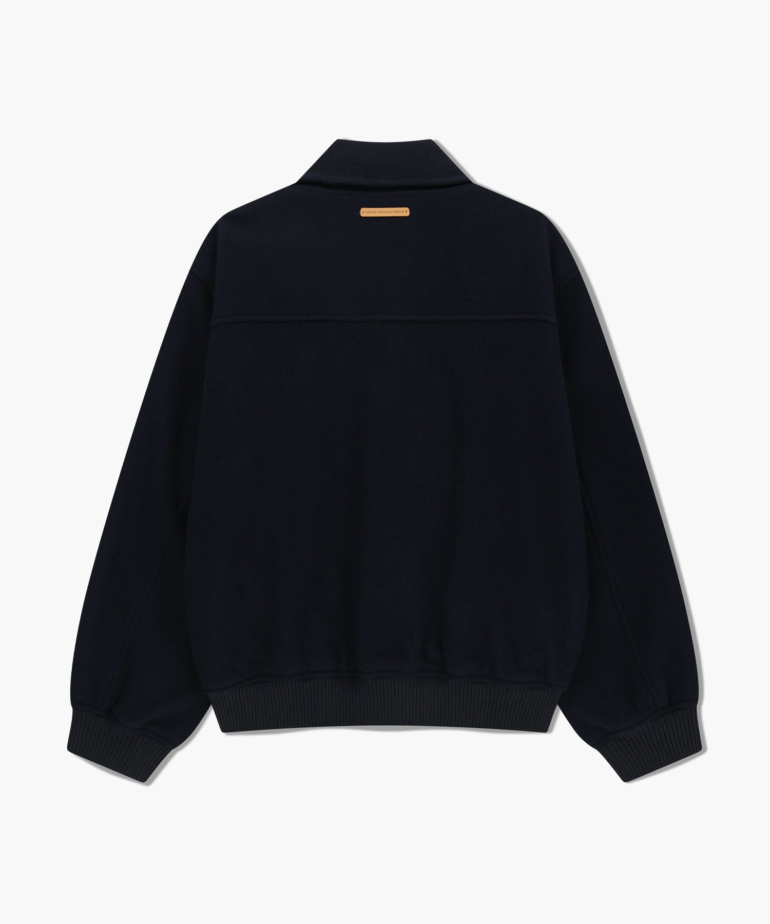 Marithe & Francois Girbaud - Wool Collar Varsity Jacket (Navy) product image 7 | TRAB K-Fashion Australia
