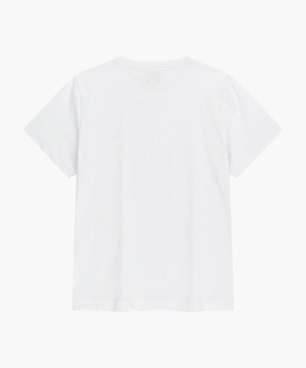 Marithe & Francois Girbaud - Small Regular Logo Tee (White) product image 7 | TRAB K-Fashion Australia