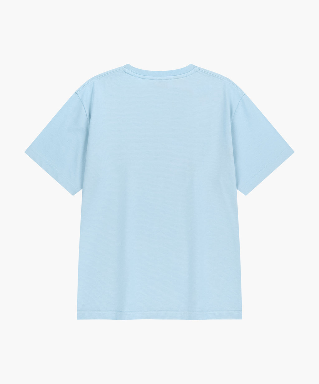 Marithe & Francois Girbaud - Aerocool Lemon Classic Logo Tee (Ice Blue) product image 7 | TRAB K-Fashion Australia