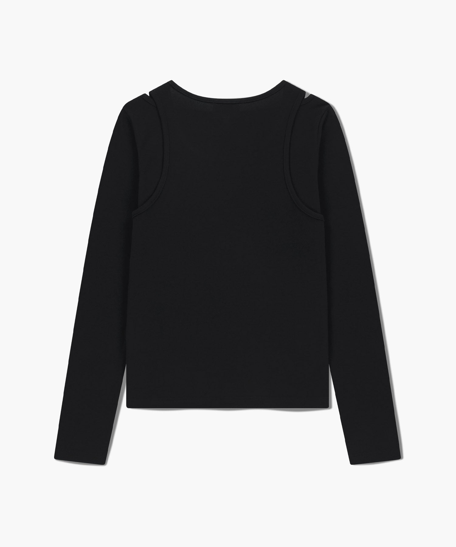 Marithe & Francois Girbaud - Layered Jersey Long Sleeve (Black) product image 7 | TRAB K-Fashion Australia