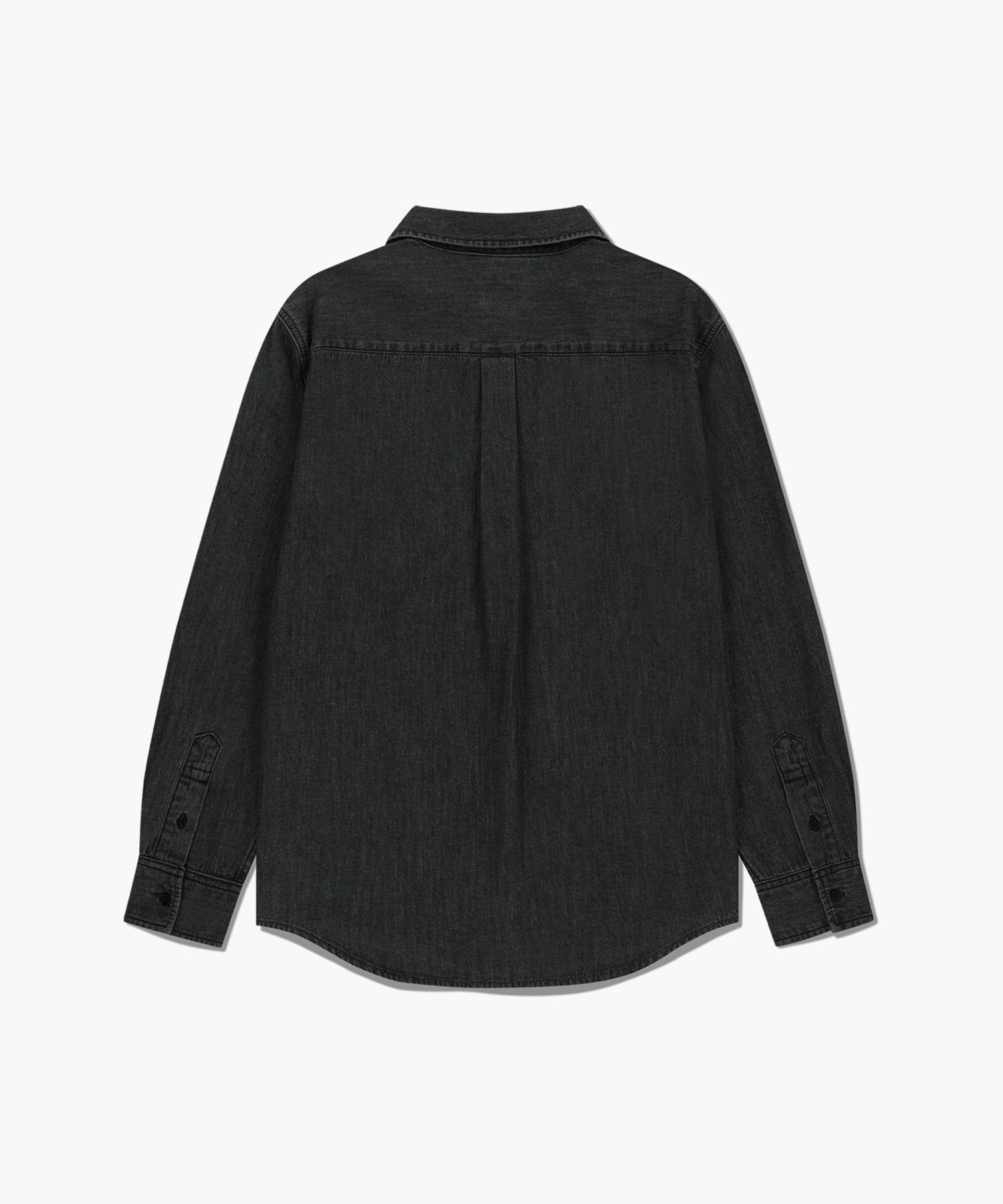 Marithe & Francois Girbaud - Logo Denim Shirt (Black) product image 7 | TRAB K-Fashion Australia