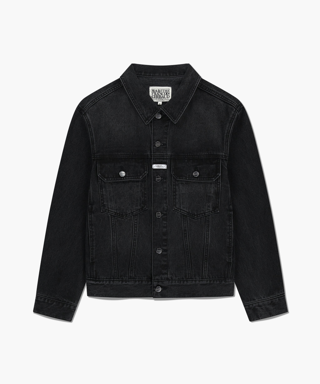 Marithe & Francois Girbaud - Denim Trucker Jacket (Black) product image 7 | TRAB K-Fashion Australia