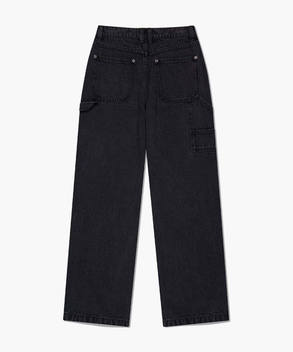 Marithe & Francois Girbaud - Carpenter Denim Pants (Black) product image 7 | TRAB K-Fashion Australia