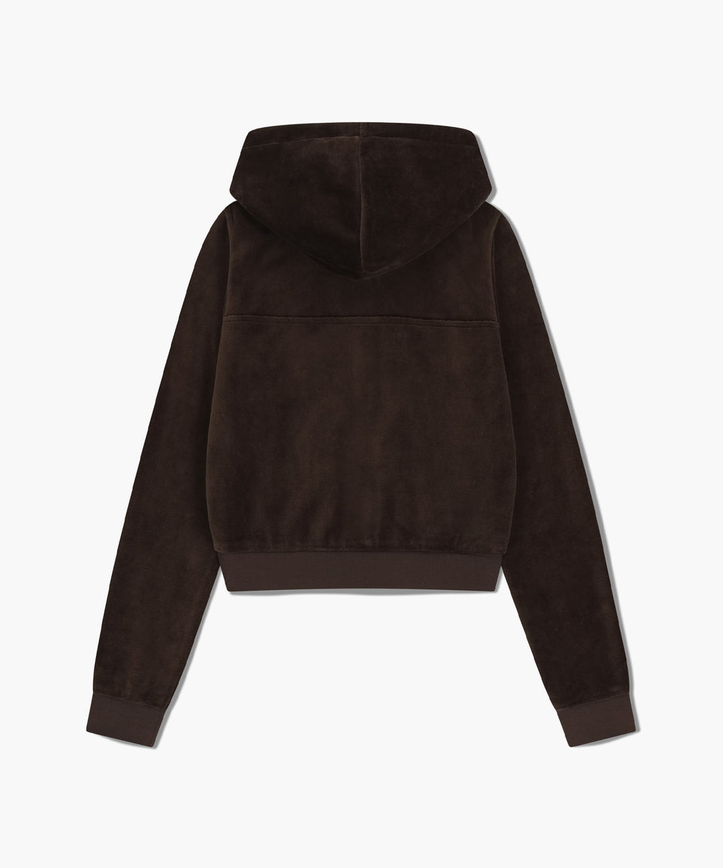 Marithe & Francois Girbaud - Marithe Sport W Velvet Jacket (Brown) product image 7 | TRAB K-Fashion Australia