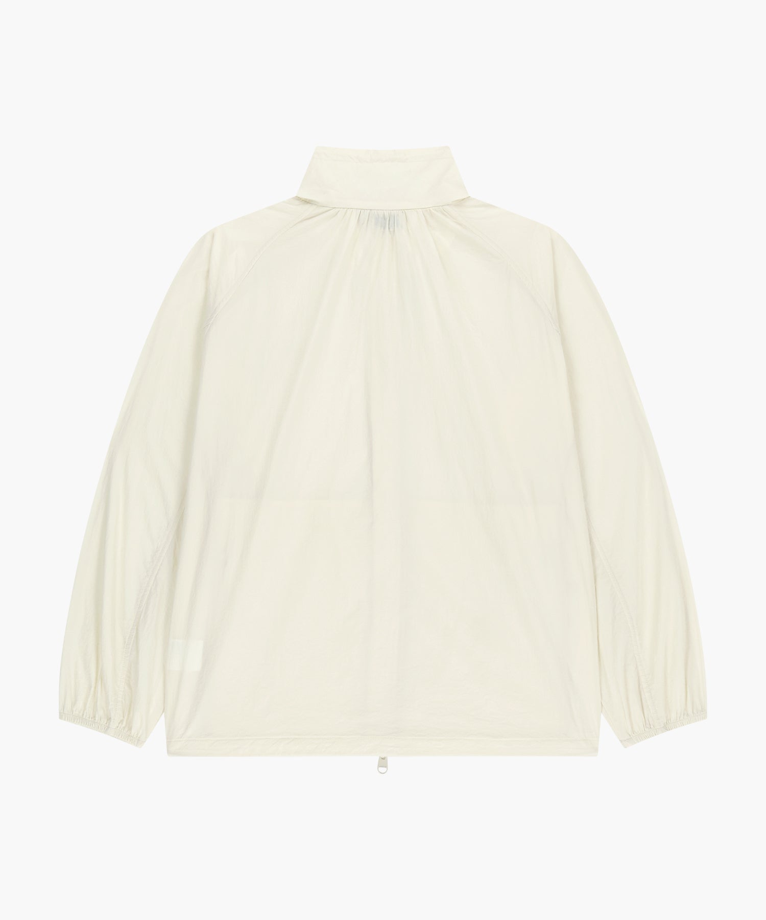 Marithe & Francois Girbaud - Highneck Packable Nylon Jacket (Ivory) product image 7 | TRAB K-Fashion Australia