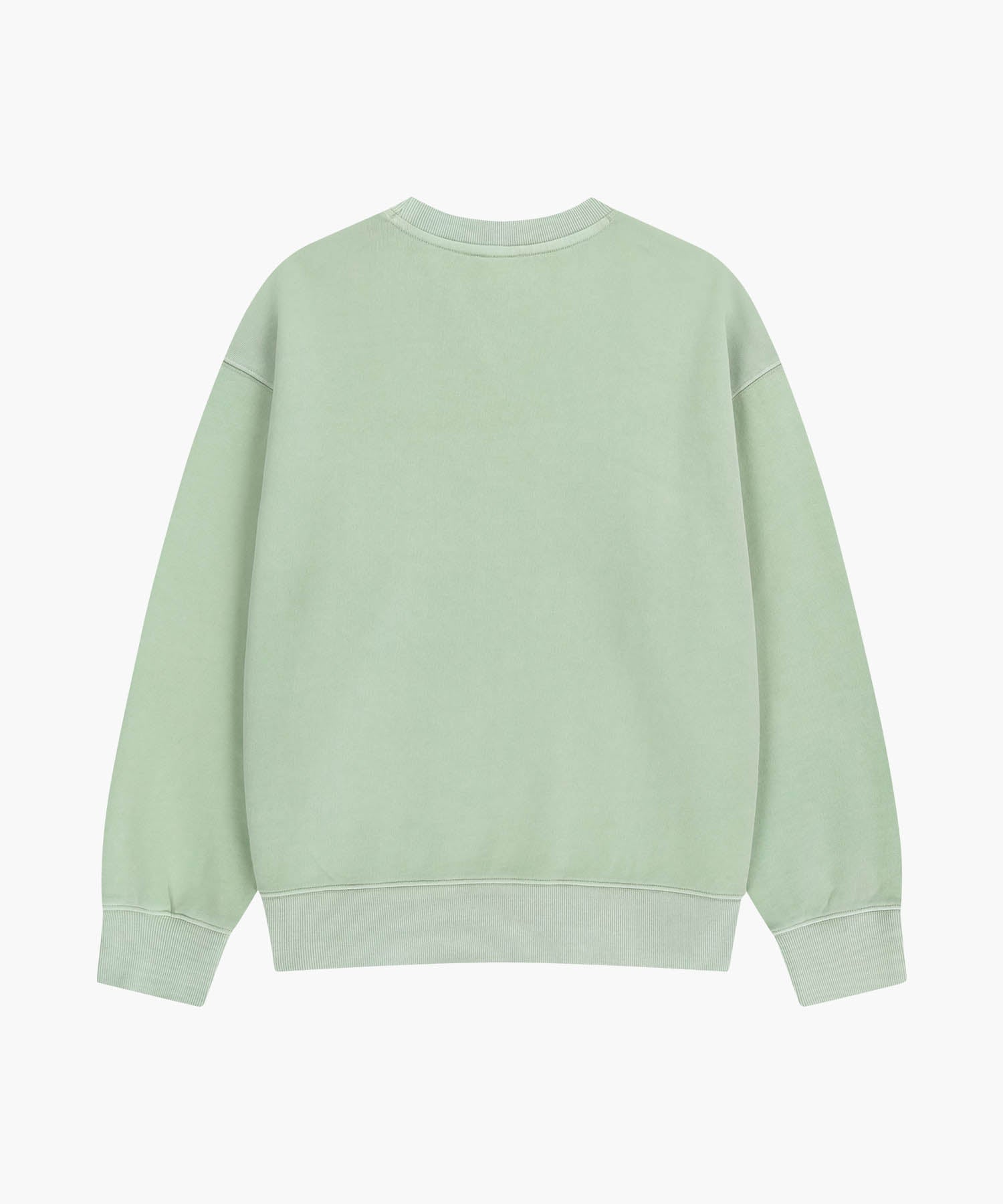 Marithe & Francois Girbaud - Outline Classic Logo Dyeing Oversized Sweatshirt (Mint) product image 7 | TRAB K-Fashion Australia