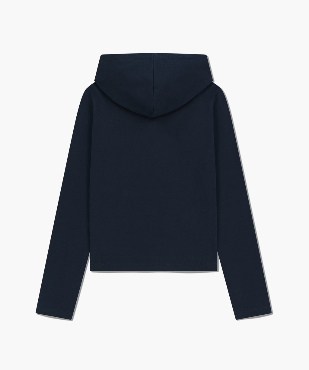Marithe & Francois Girbaud - Basic Hoodie Long Sleeve (Navy) product image 7 | TRAB K-Fashion Australia