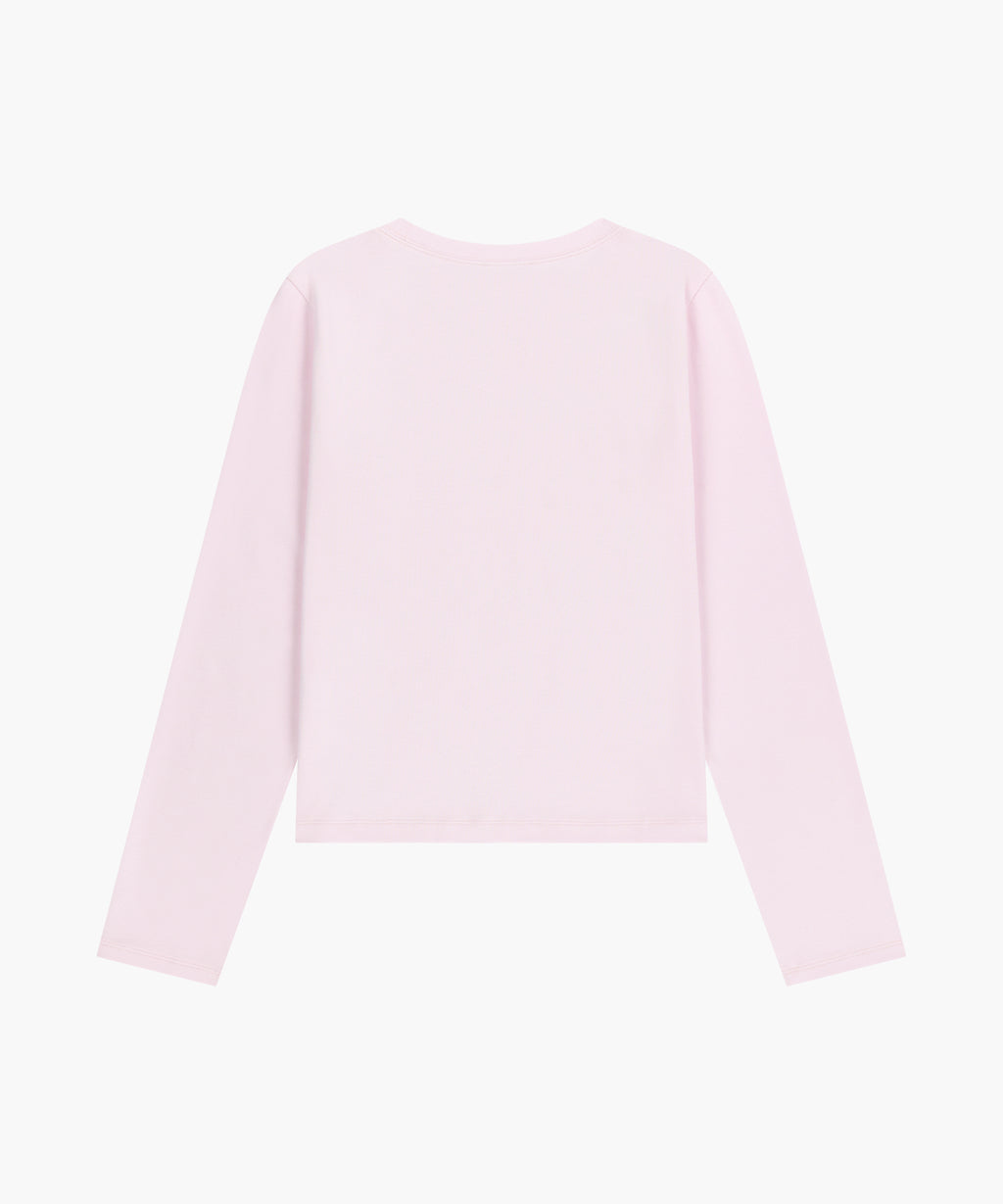 Marithe & Francois Girbaud - Basic Long Sleeve (Light Pink) product image 7 | TRAB K-Fashion Australia
