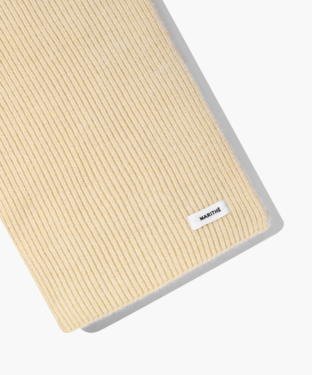 Marithe & Francois Girbaud - Regular Logo Muffler&glove (Beige) product image 7 | TRAB K-Fashion Australia