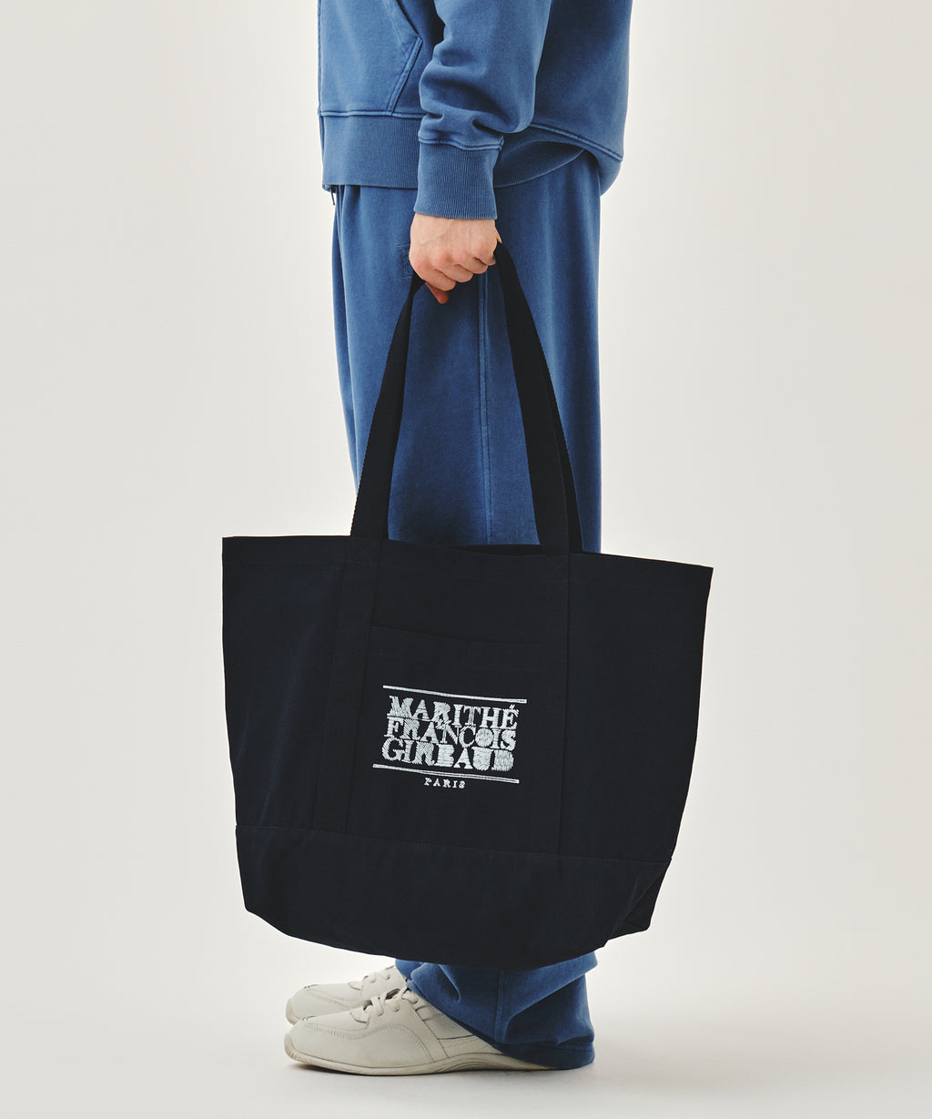 Marithe & Francois Girbaud - Drawing Classic Logo Big Eco Bag (Navy) product image 7 | TRAB K-Fashion Australia