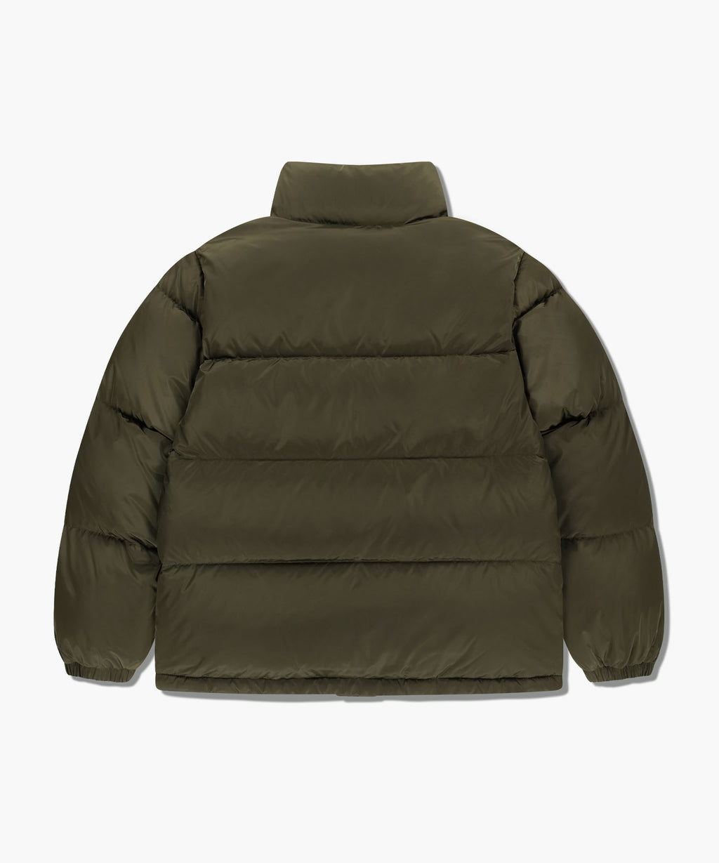 Marithe & Francois Girbaud - Classic Logo Down Jacket (Khaki) product image 11 | TRAB K-Fashion Australia