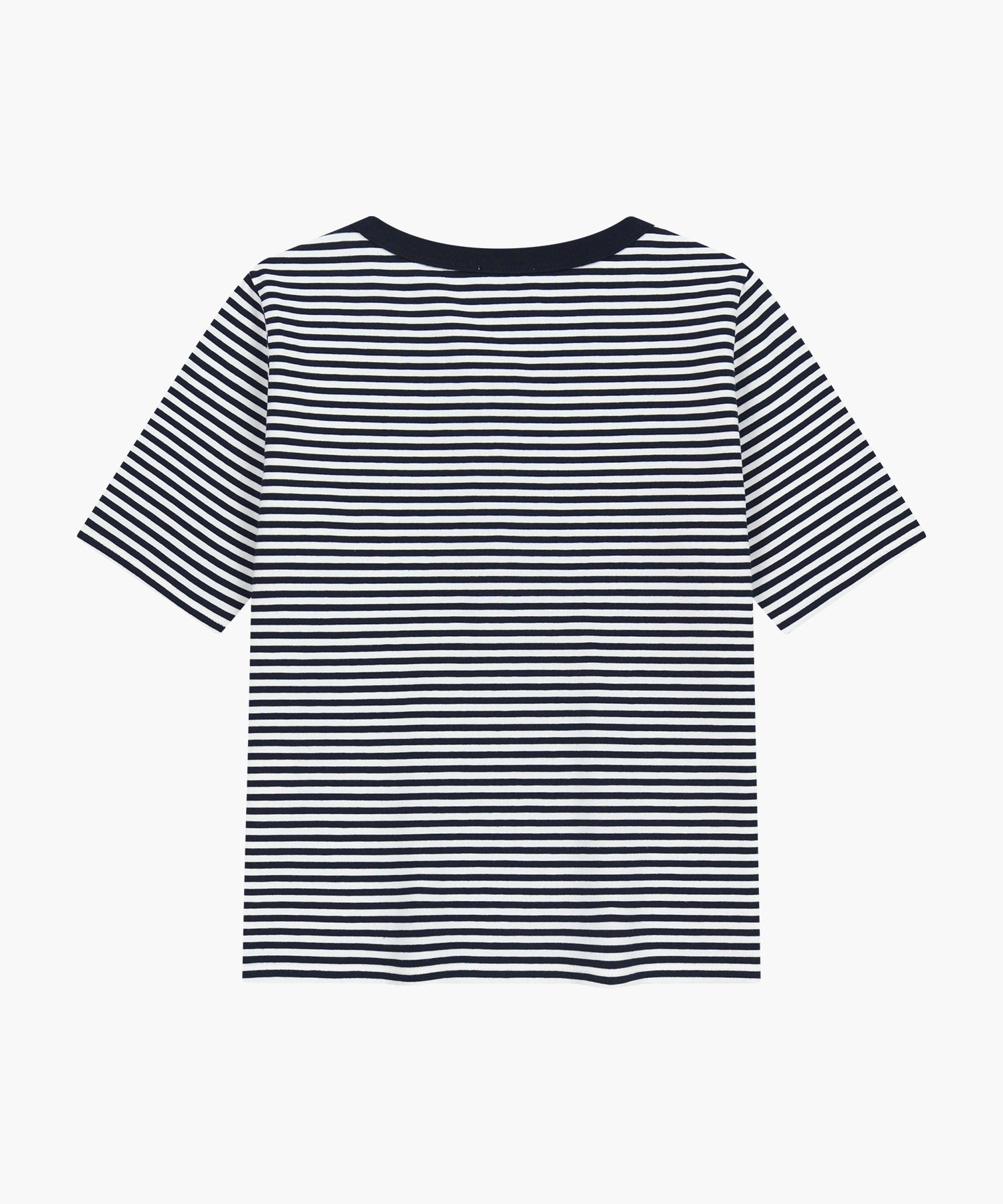 Marithe & Francois Girbaud - Stripe Henley Neck Tee (Navy) product image 7 | TRAB K-Fashion Australia