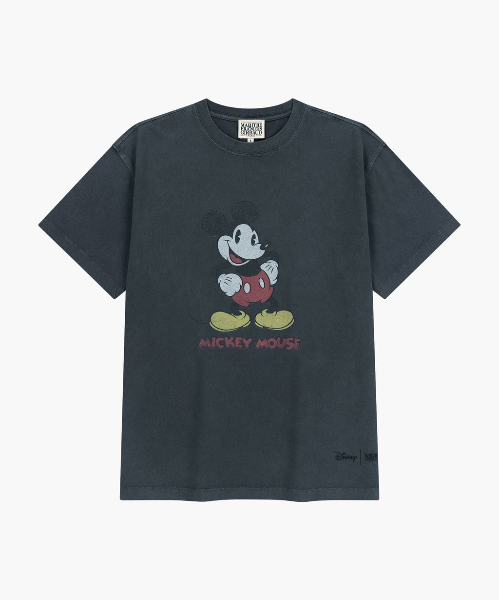Marithe & Francois Girbaud - Mickey_vintage Washed Tee (Charcoal) product image 7 | TRAB K-Fashion Australia
