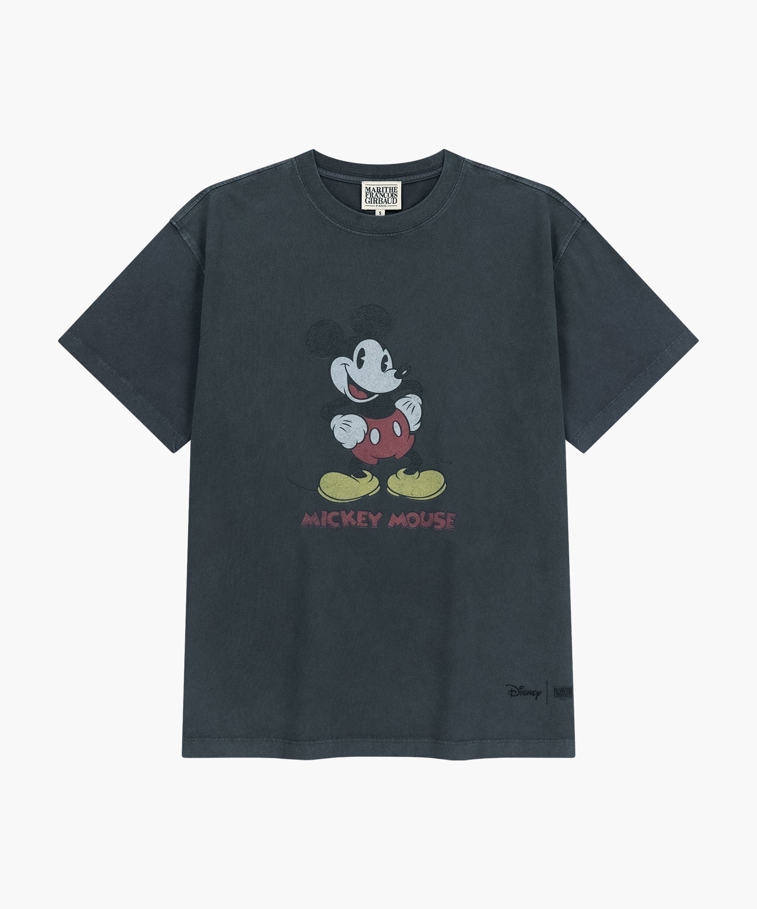 Marithe & Francois Girbaud - Mickey_vintage Washed Tee (Charcoal) product image 7 | TRAB K-Fashion Australia