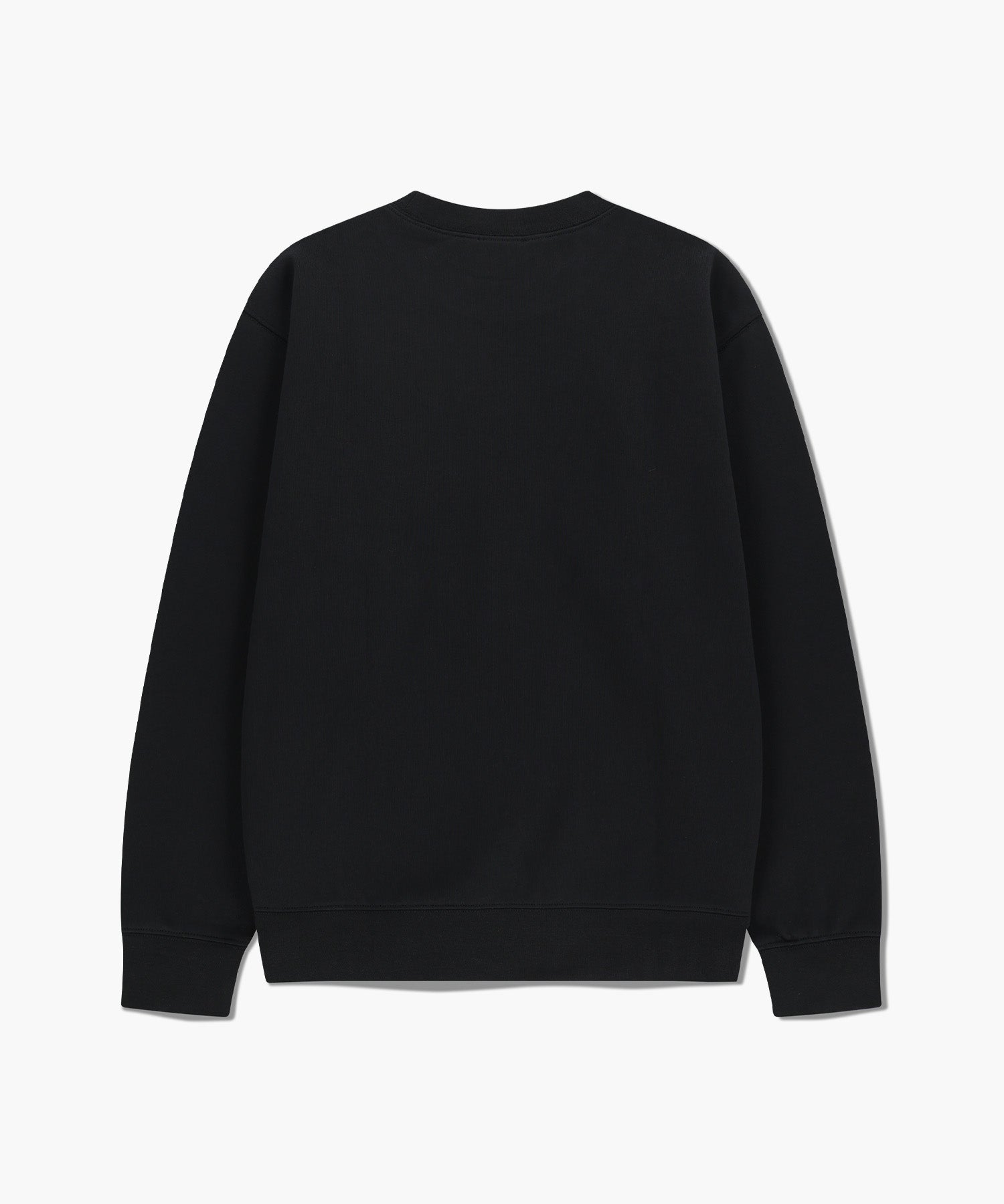 Marithe & Francois Girbaud - Classic Logo Embroidery Sweatshirt (brushed) (Black) product image 7 | TRAB K-Fashion Australia