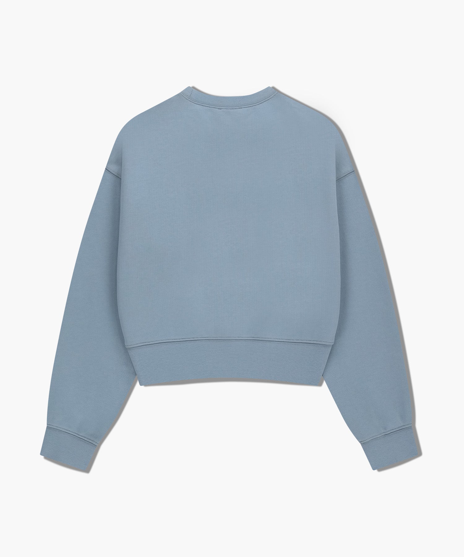 Marithe & Francois Girbaud - Classic Logo Crop Sweatshirt (Sky Blue) product image 7 | TRAB K-Fashion Australia