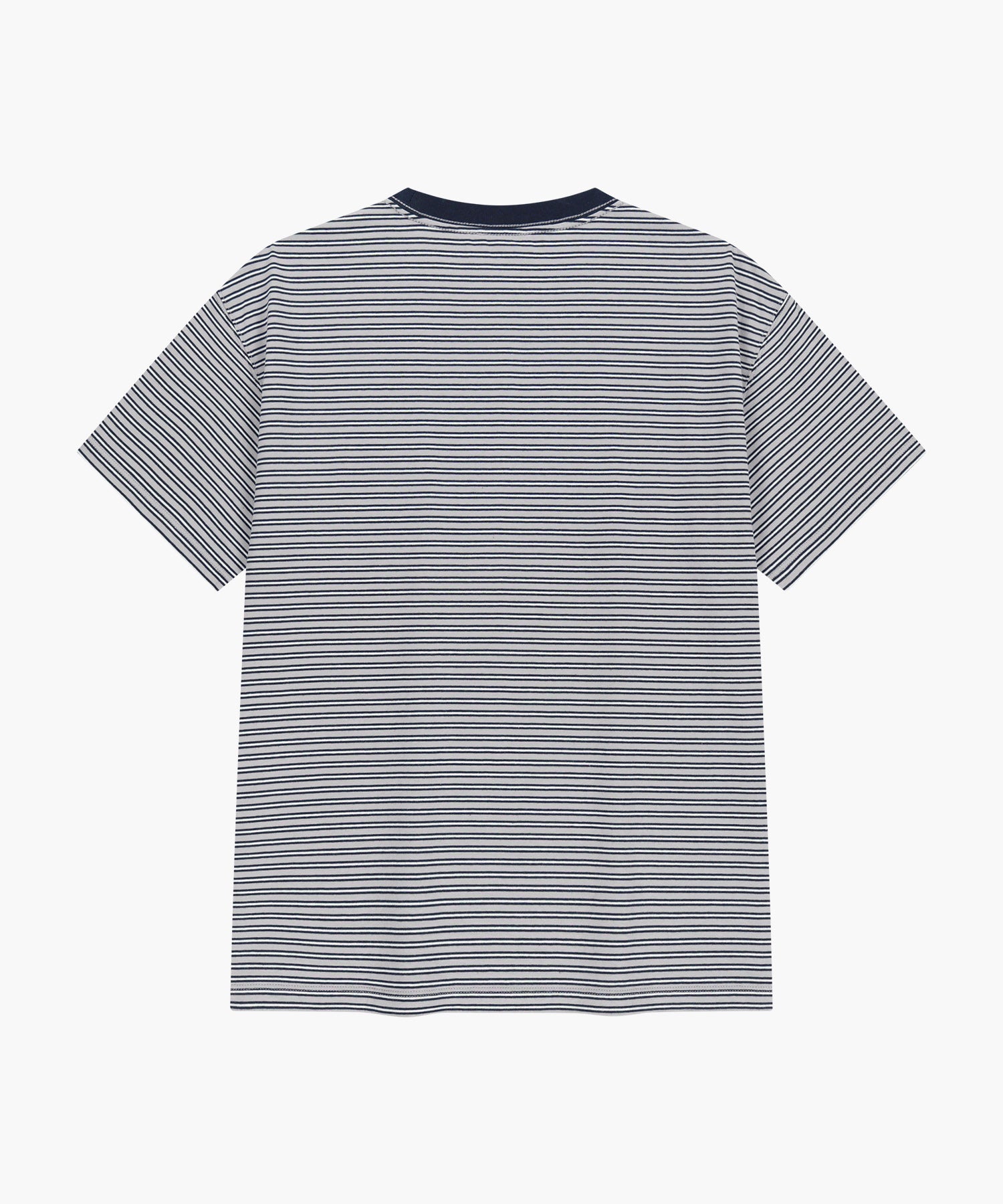 Marithe & Francois Girbaud - Small Classic Logo Stripe Ringer Tee (Navy) product image 7 | TRAB K-Fashion Australia