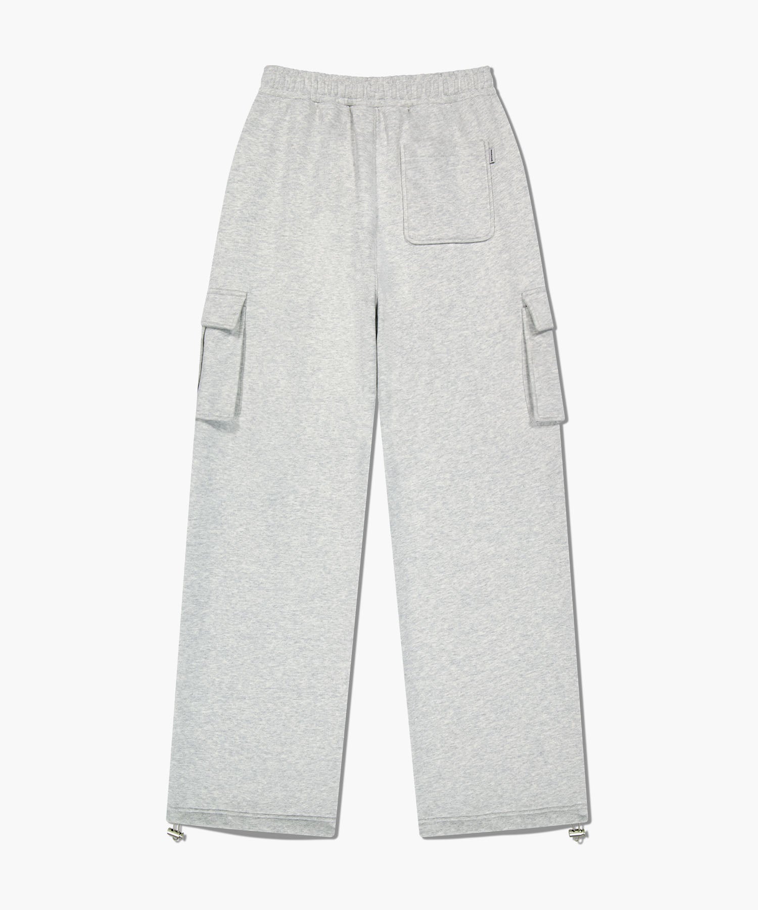 Marithe & Francois Girbaud - Classic Logo One Tuck Cargo Sweat Pants (Light Heather Gray) product image 7 | TRAB K-Fashion Australia