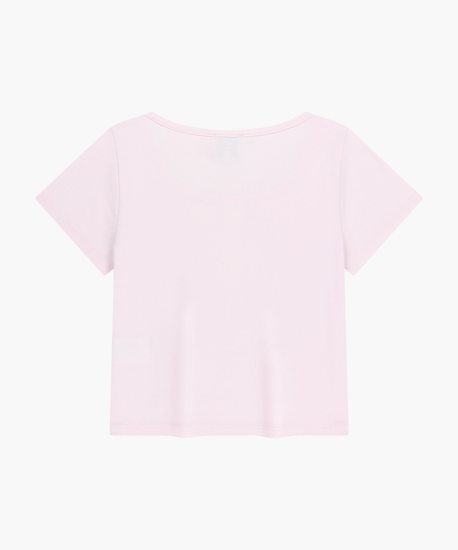 Marithe & Francois Girbaud - Basic Crop Tee (Light Pink) product image 7 | TRAB K-Fashion Australia