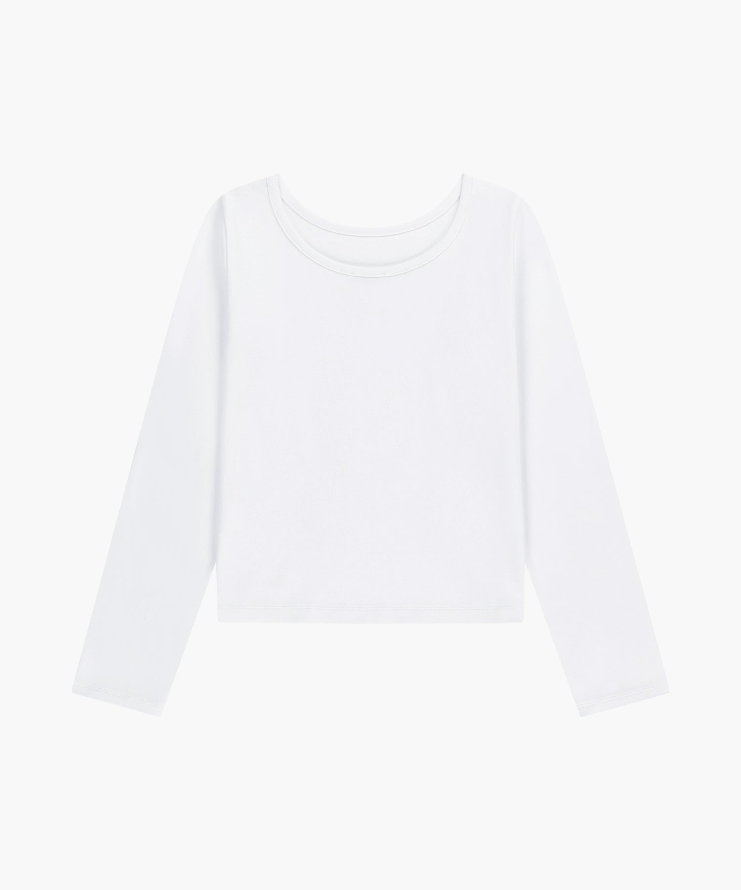 Marithe & Francois Girbaud - Basic Scoop Back Long Sleeve (White) product image 7 | TRAB K-Fashion Australia