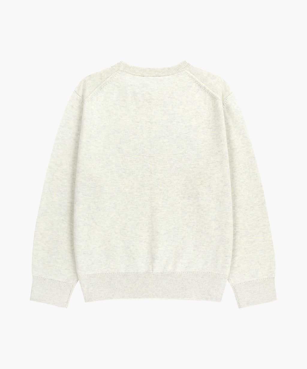 Marithe & Francois Girbaud - Classic Logo Knit Pullover (Ivory) product image 7 | TRAB K-Fashion Australia