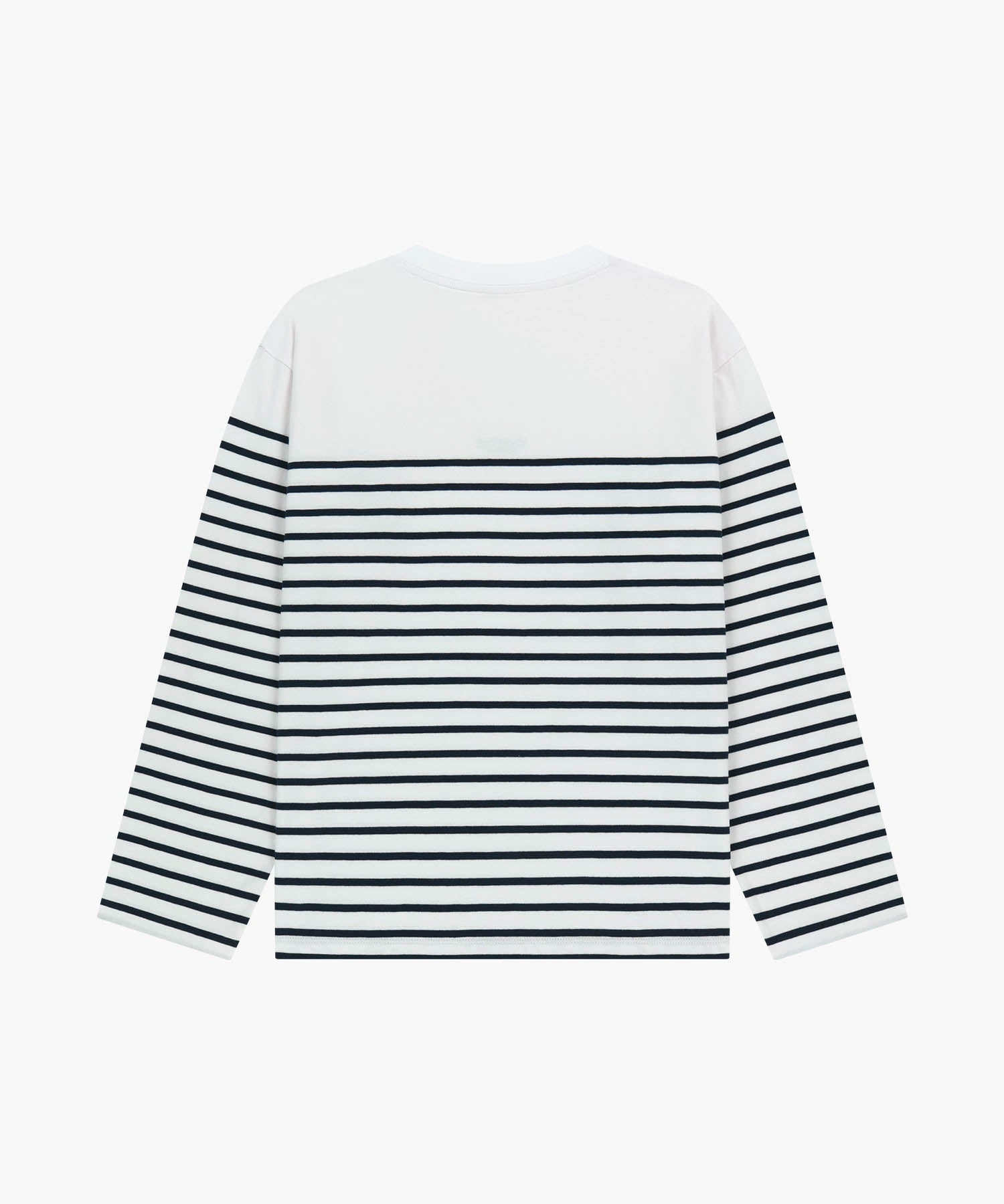 Marithe & Francois Girbaud - Block Stripe Long Sleeve Tee (Navy) product image 10 | TRAB K-Fashion Australia