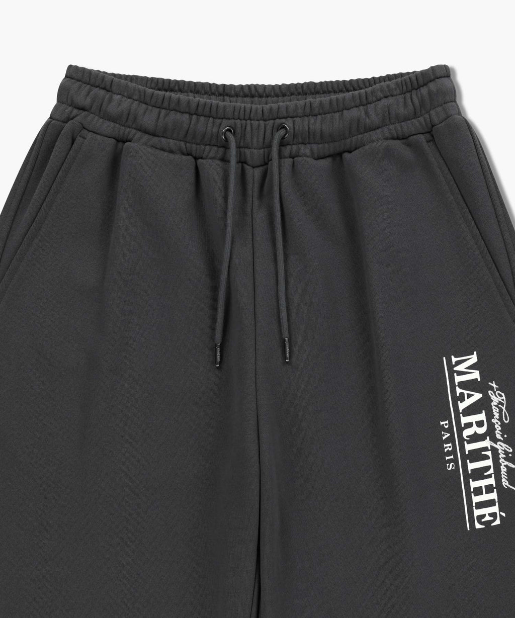 Marithe & Francois Girbaud - Marithe Logo Sweat Pants (Charcoal) product image 7 | TRAB K-Fashion Australia