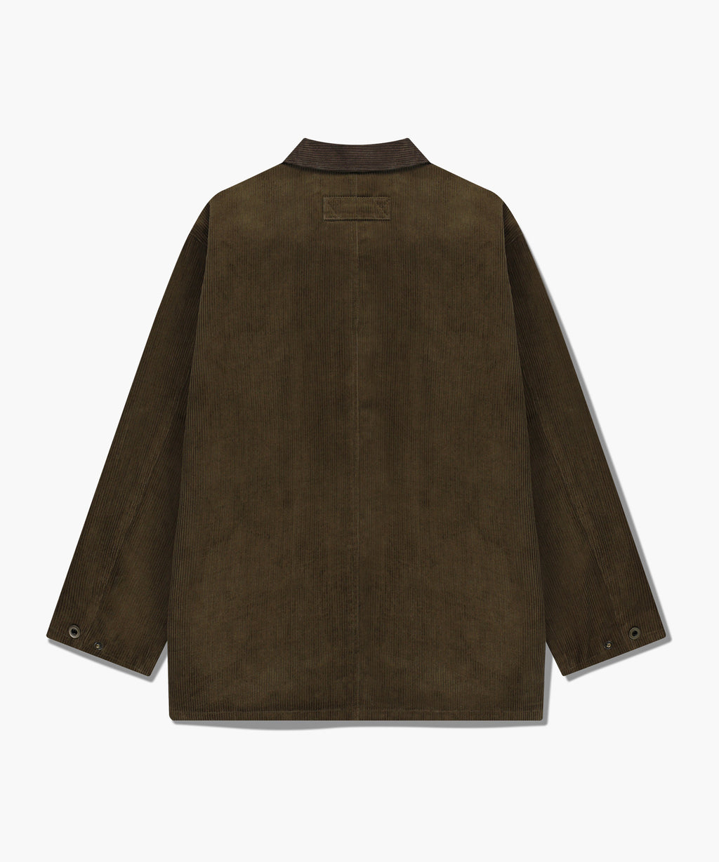 Marithe & Francois Girbaud - Corduroy Hunting Jacket (Khaki) product image 9 | TRAB K-Fashion Australia