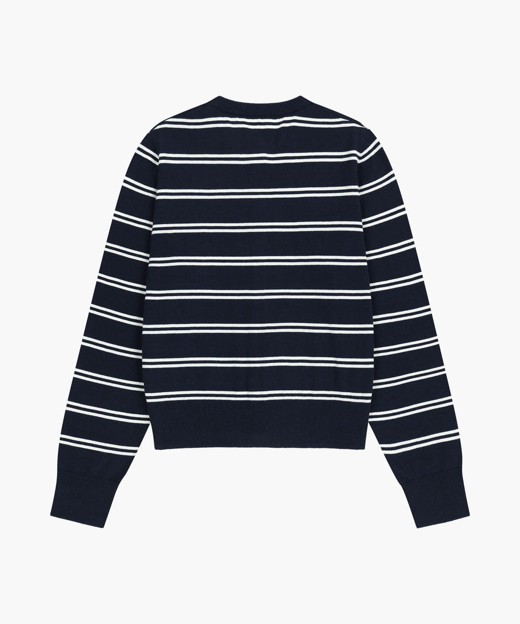 Marithe & Francois Girbaud - Stripe Knit Cardigan (Navy) product image 7 | TRAB K-Fashion Australia