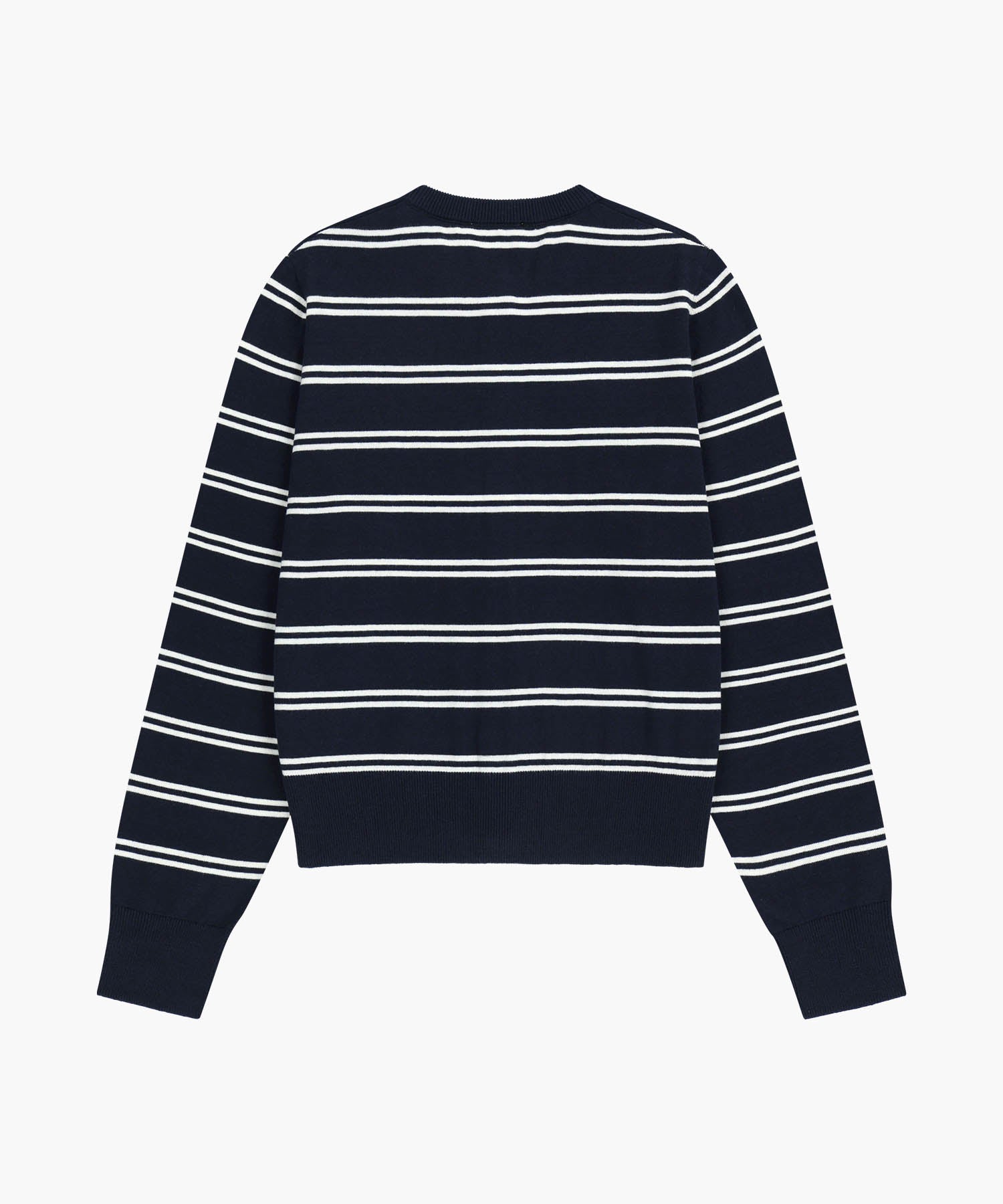 Marithe & Francois Girbaud - Stripe Knit Cardigan (Navy) product image 7 | TRAB K-Fashion Australia