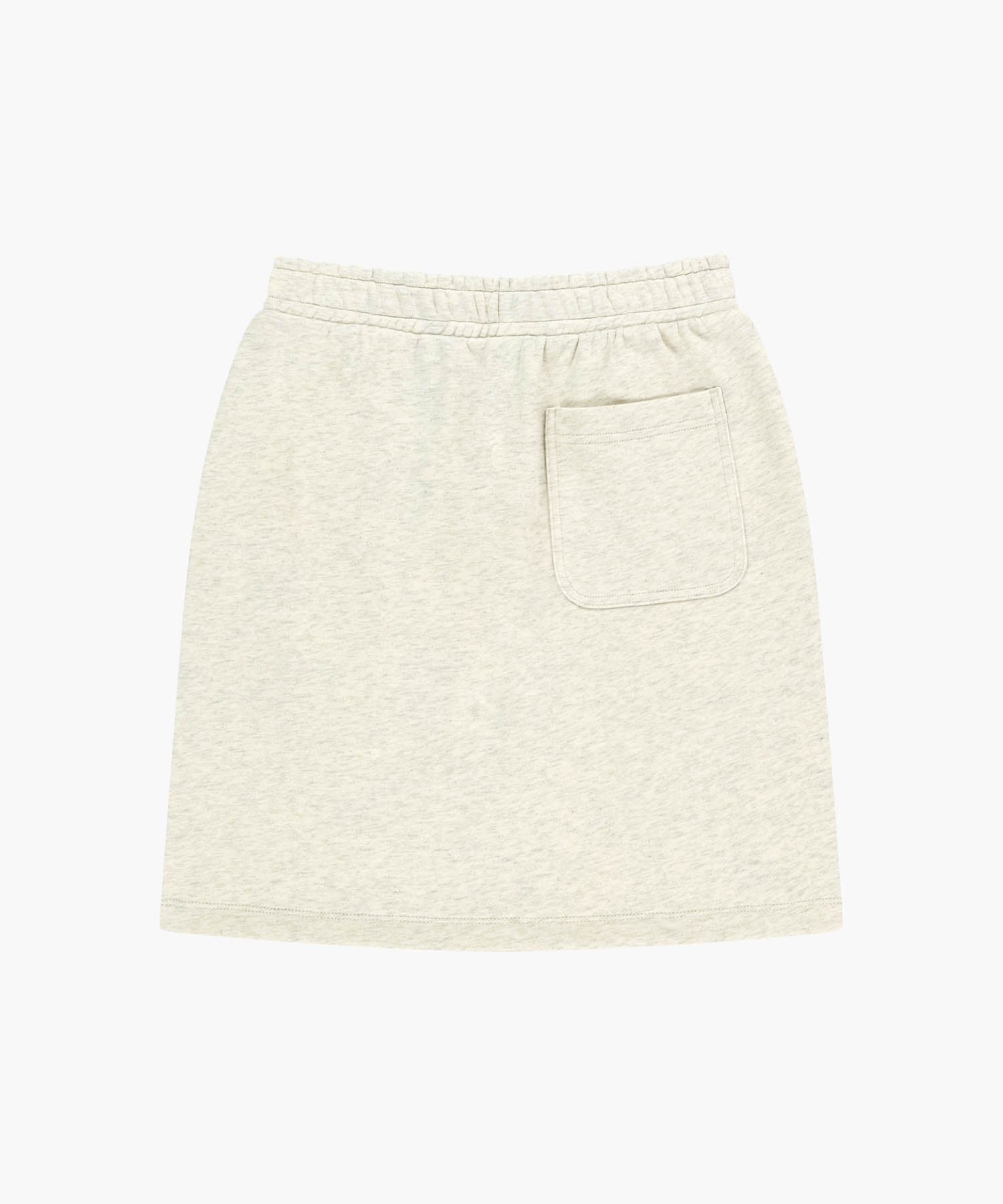 Marithe & Francois Girbaud - Vintage Classic Logo Sweat Mini Skirt (Oatmeal) product image 11 | TRAB K-Fashion Australia
