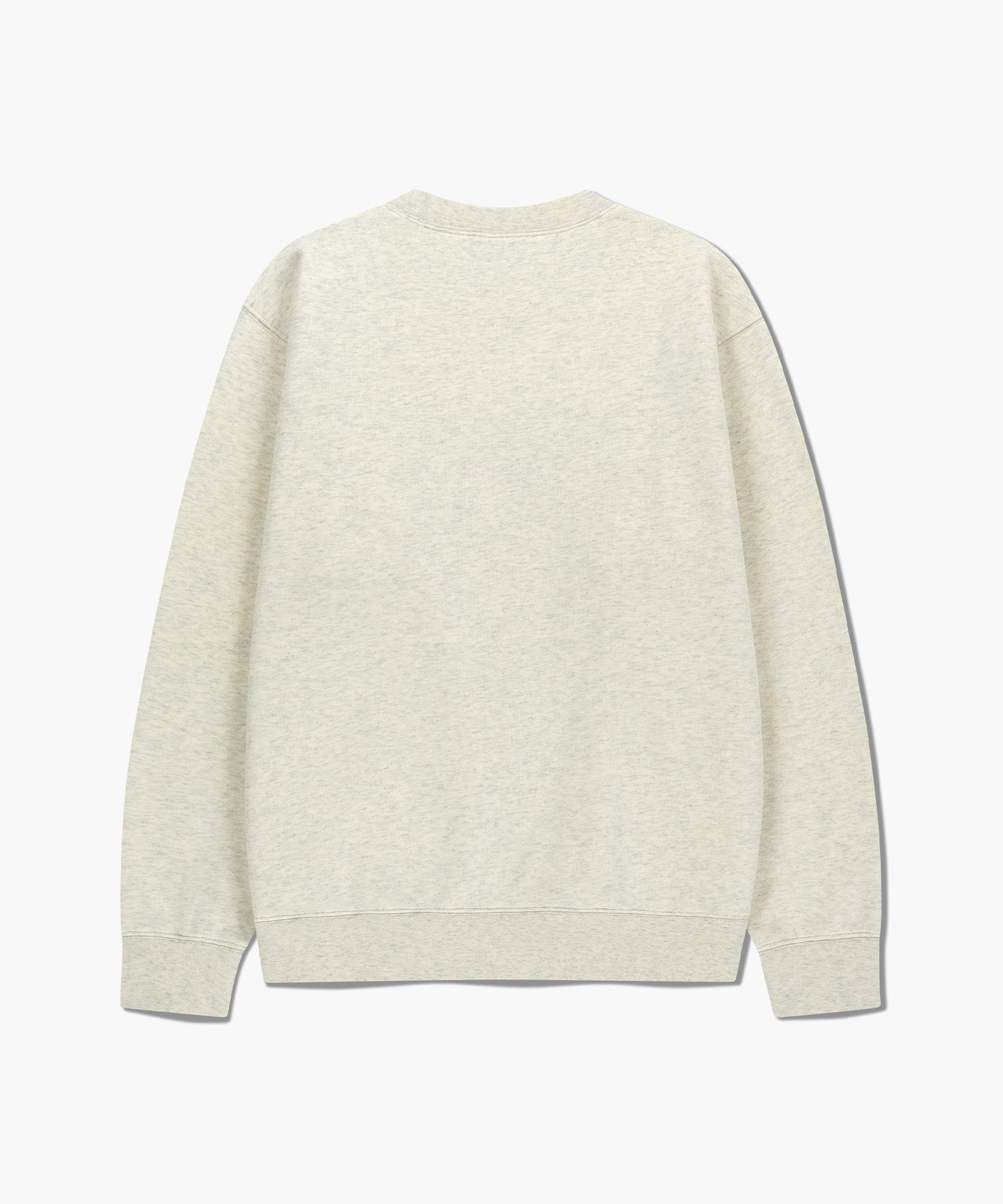 Marithe & Francois Girbaud - Classic Logo Embroidery Sweatshirt (brushed) (Oatmeal) product image 7 | TRAB K-Fashion Australia